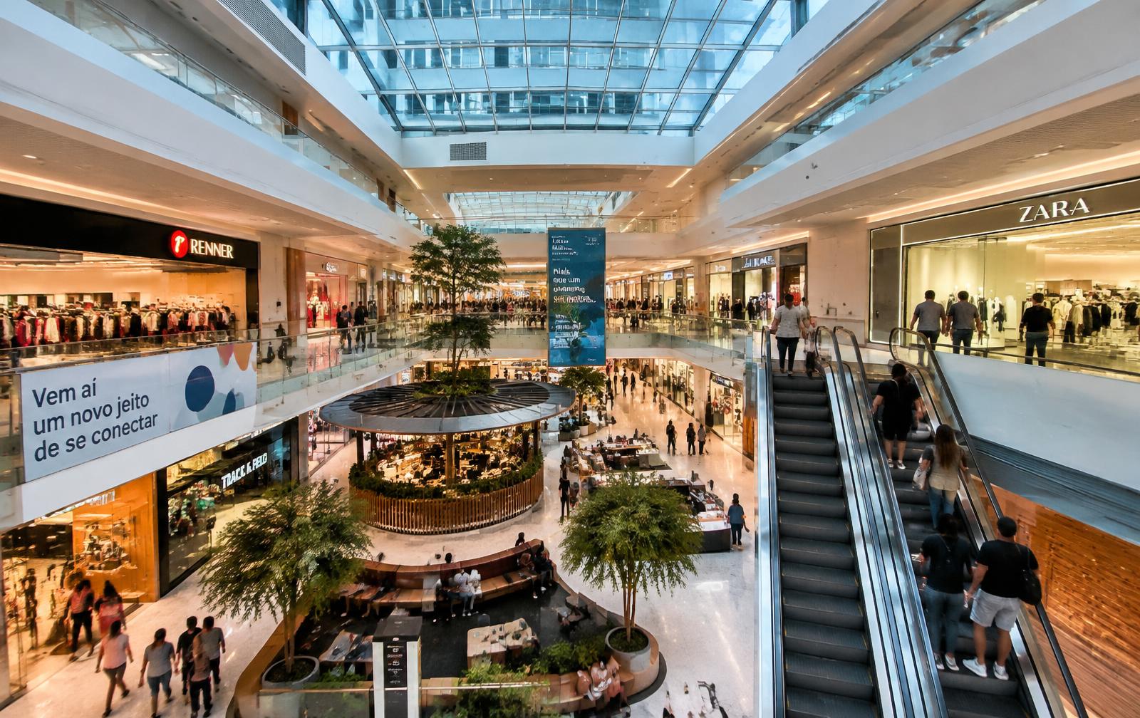 Shoppings e varejo